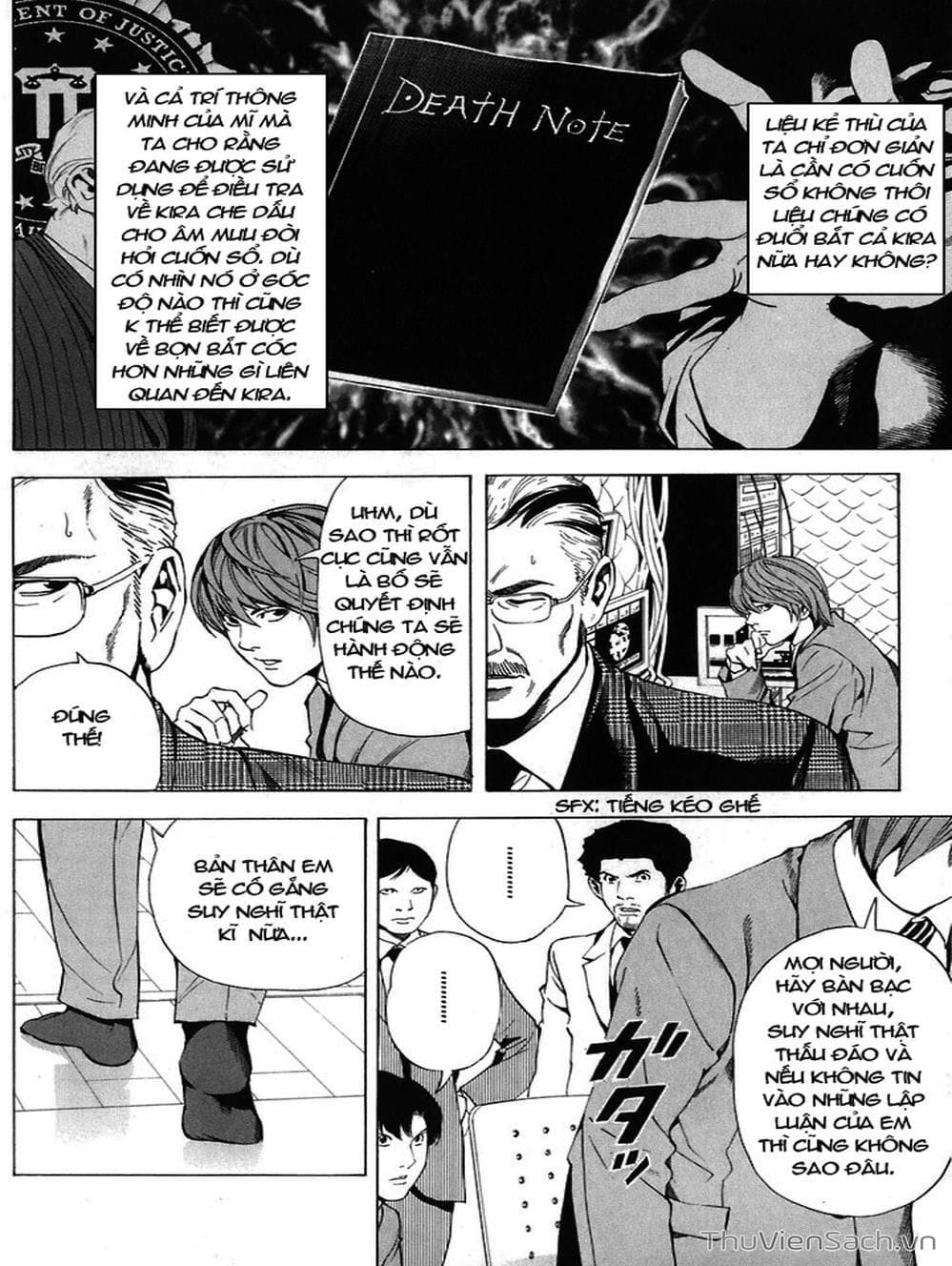Truyện Tranh Cuốn Sổ Thiên Mệnh - Death Note trang 3