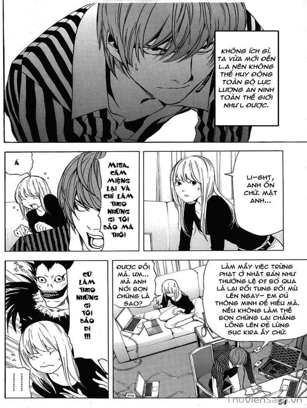 Truyện Tranh Cuốn Sổ Thiên Mệnh - Death Note trang 3