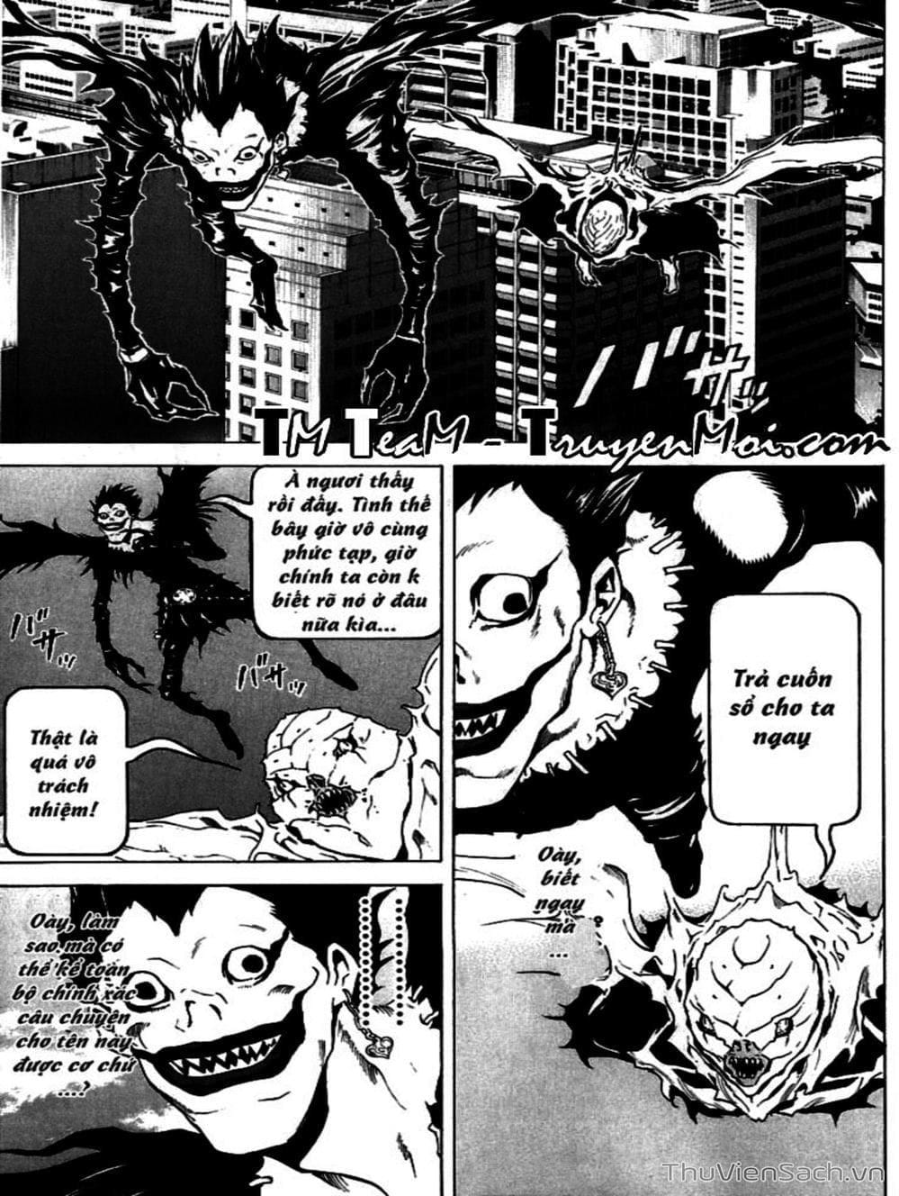 Truyện Tranh Cuốn Sổ Thiên Mệnh - Death Note trang 3