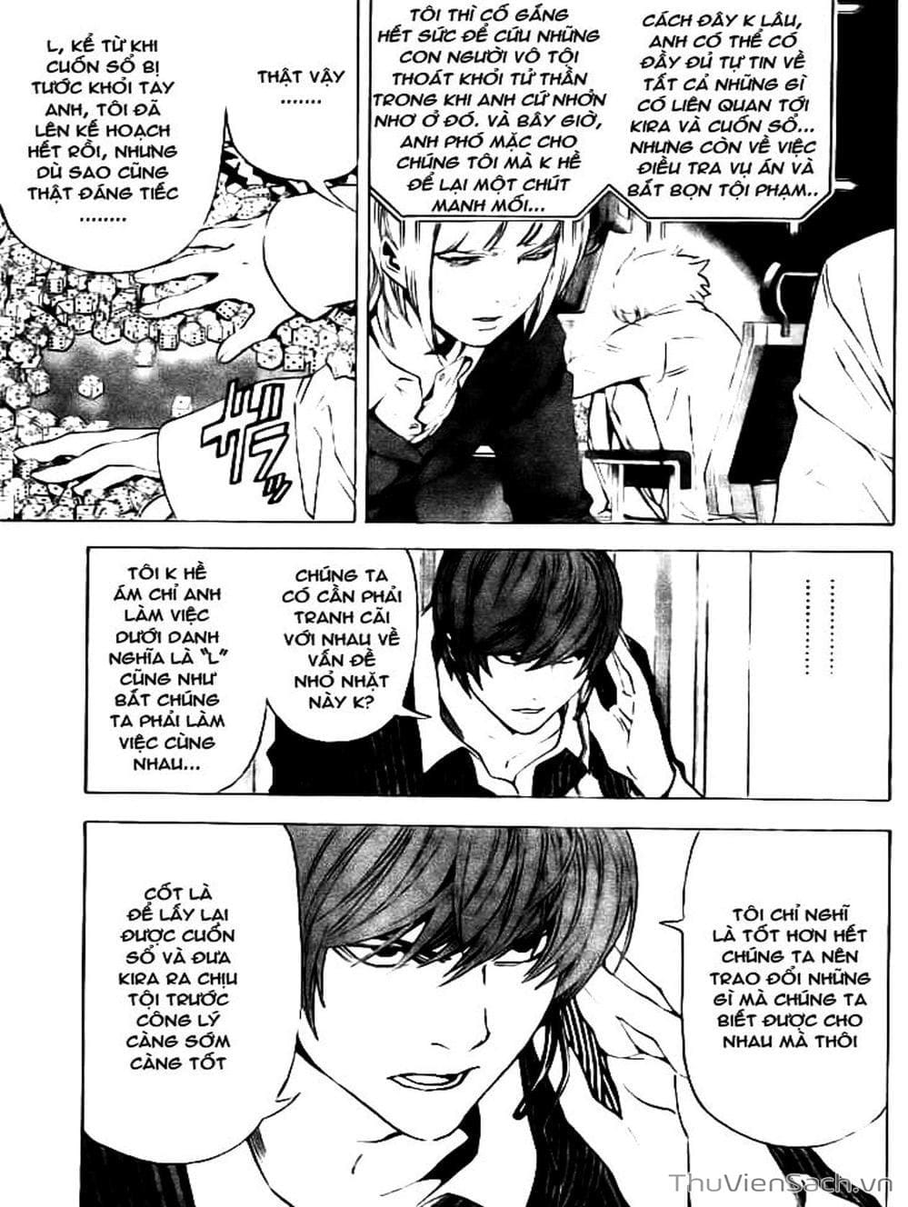 Truyện Tranh Cuốn Sổ Thiên Mệnh - Death Note trang 3