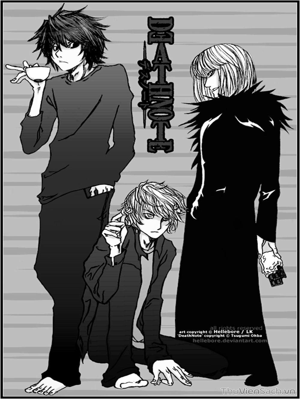 Truyện Tranh Cuốn Sổ Thiên Mệnh - Death Note trang 3