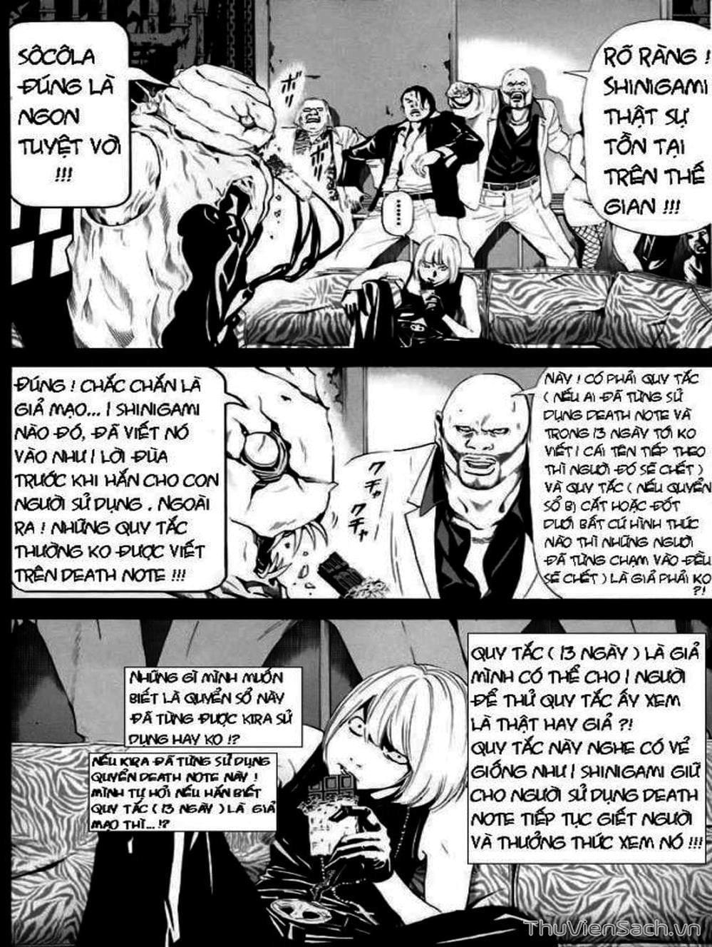 Truyện Tranh Cuốn Sổ Thiên Mệnh - Death Note trang 3