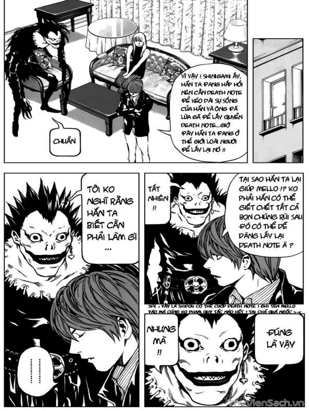 Truyện Tranh Cuốn Sổ Thiên Mệnh - Death Note trang 3