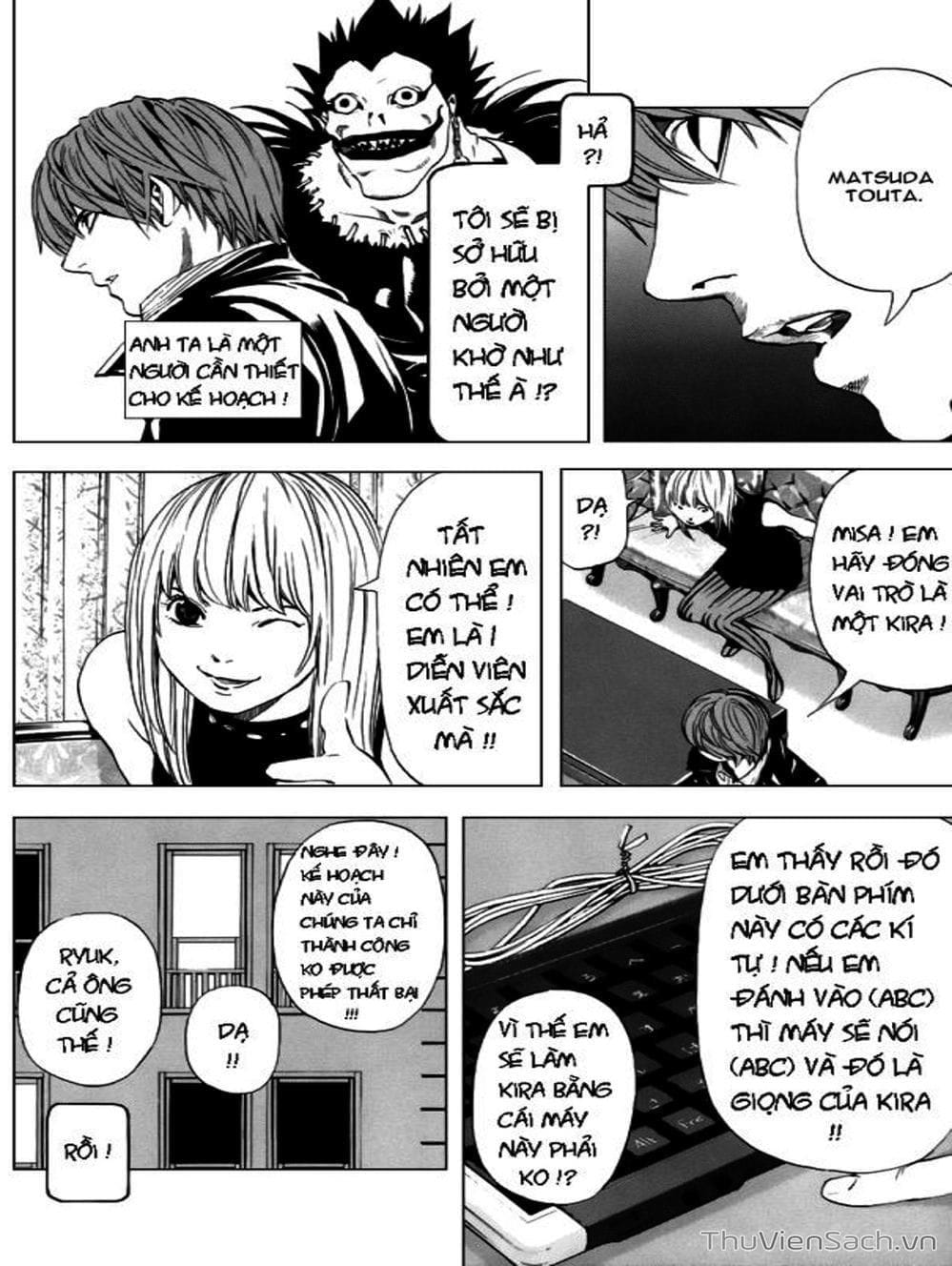 Truyện Tranh Cuốn Sổ Thiên Mệnh - Death Note trang 3