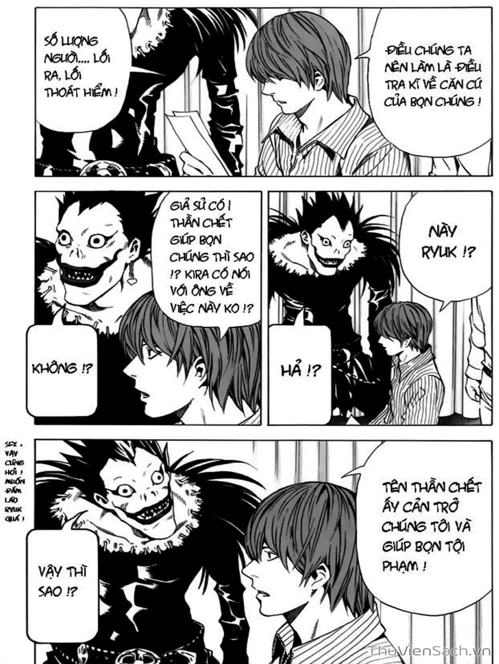 Truyện Tranh Cuốn Sổ Thiên Mệnh - Death Note trang 3