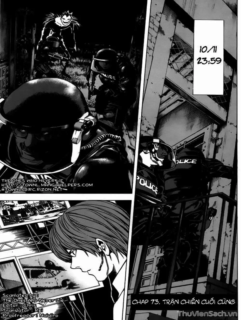 Truyện Tranh Cuốn Sổ Thiên Mệnh - Death Note trang 3