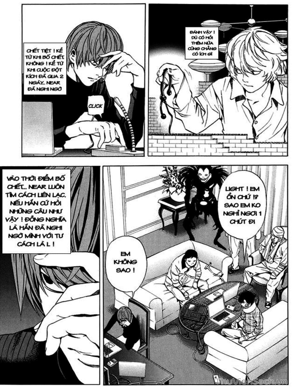 Truyện Tranh Cuốn Sổ Thiên Mệnh - Death Note trang 3