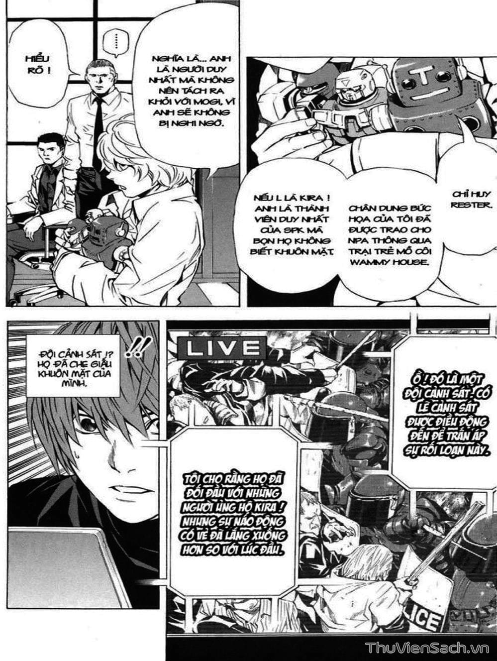 Truyện Tranh Cuốn Sổ Thiên Mệnh - Death Note trang 3