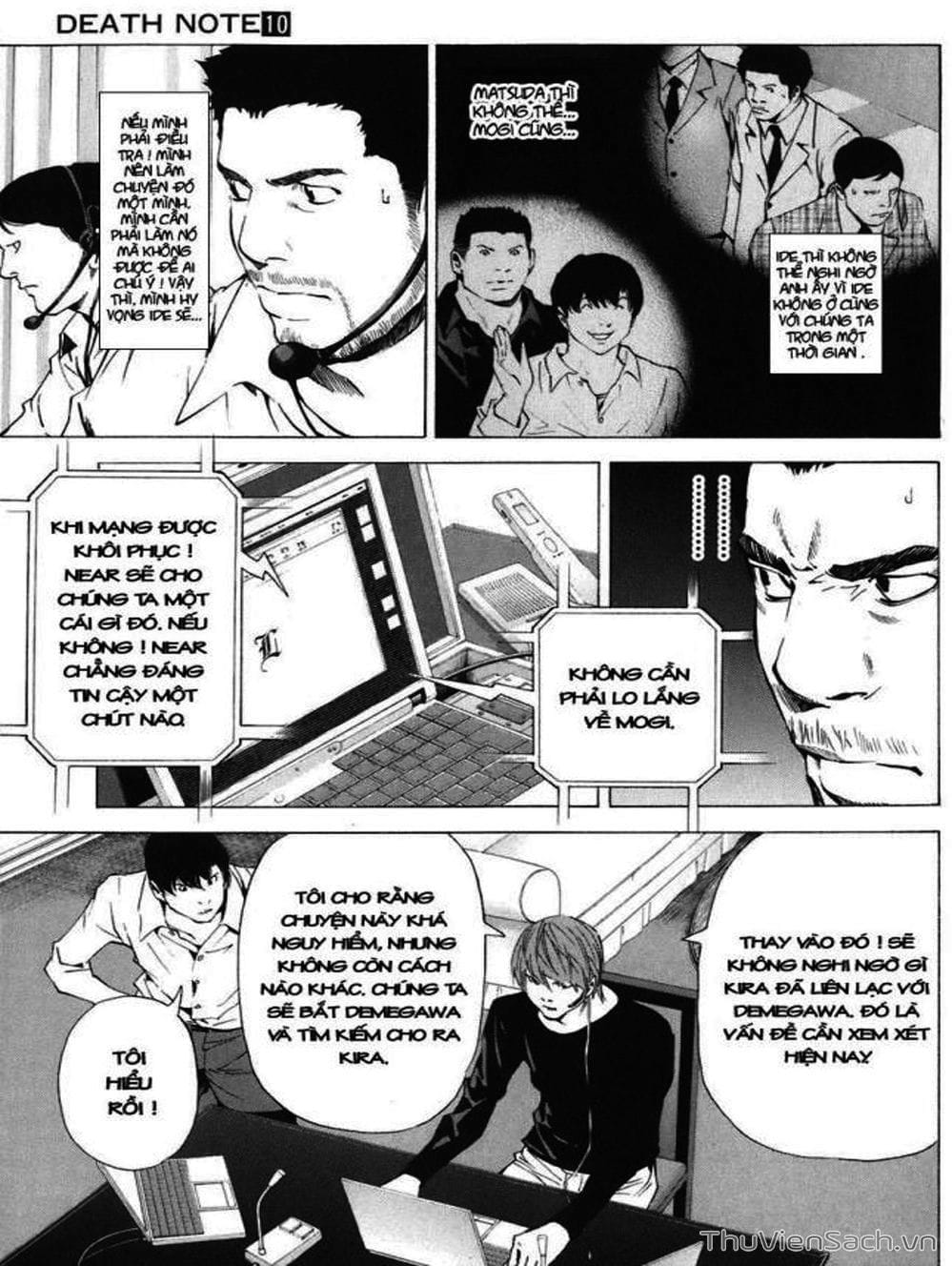 Truyện Tranh Cuốn Sổ Thiên Mệnh - Death Note trang 3