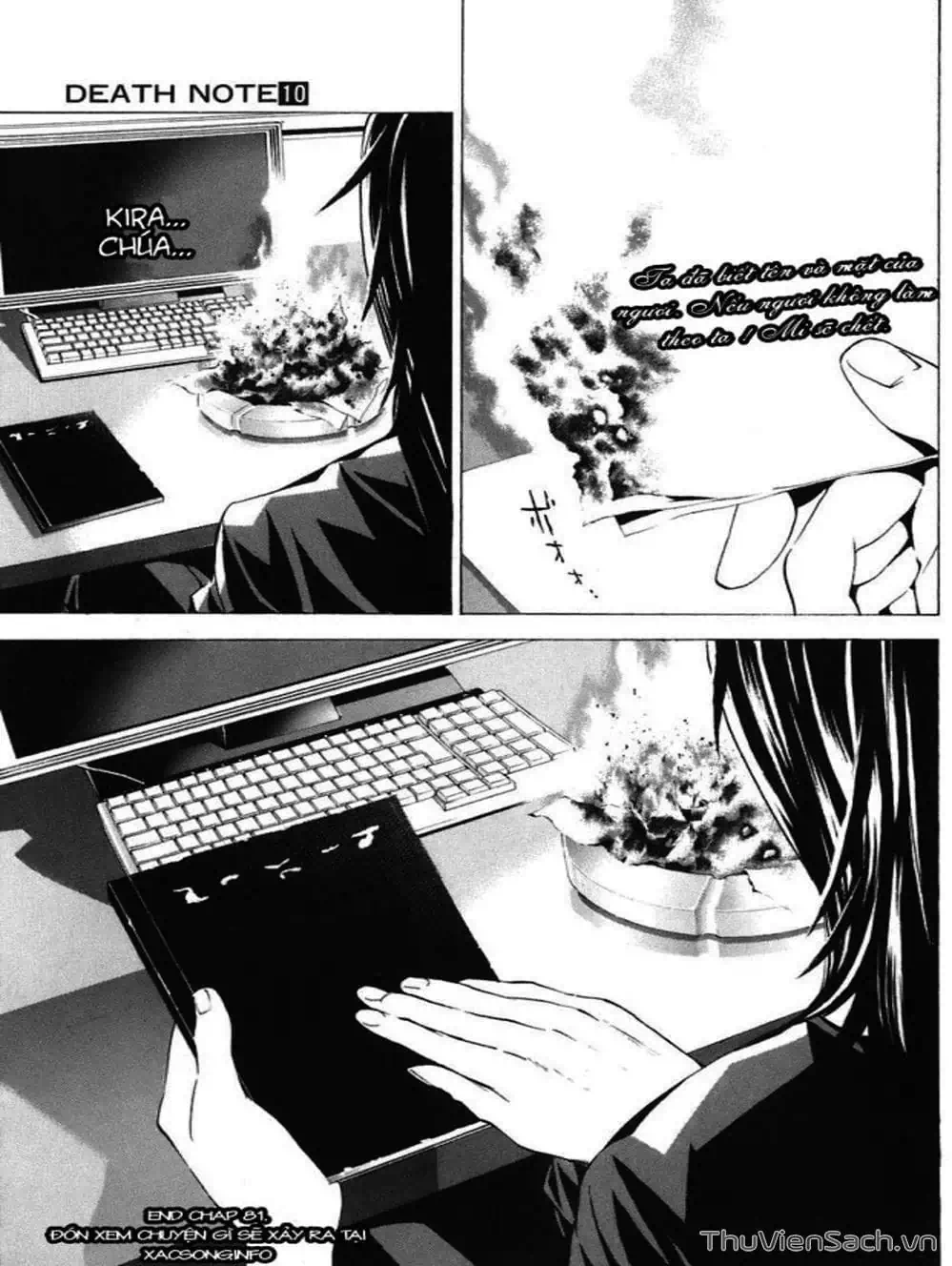 Truyện Tranh Cuốn Sổ Thiên Mệnh - Death Note trang 3