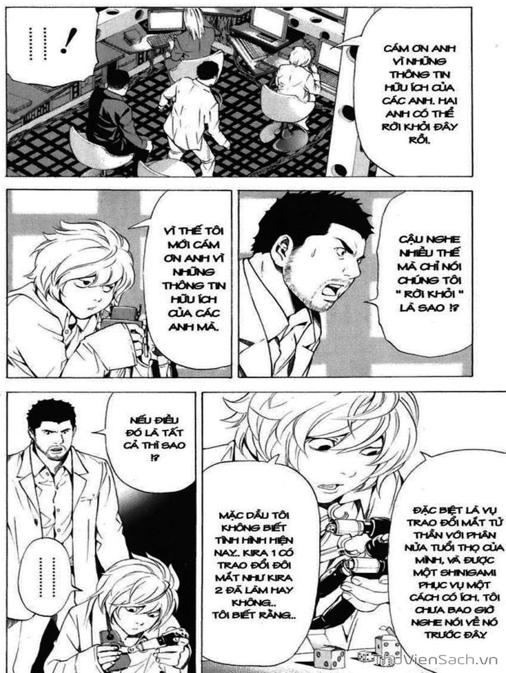 Truyện Tranh Cuốn Sổ Thiên Mệnh - Death Note trang 3