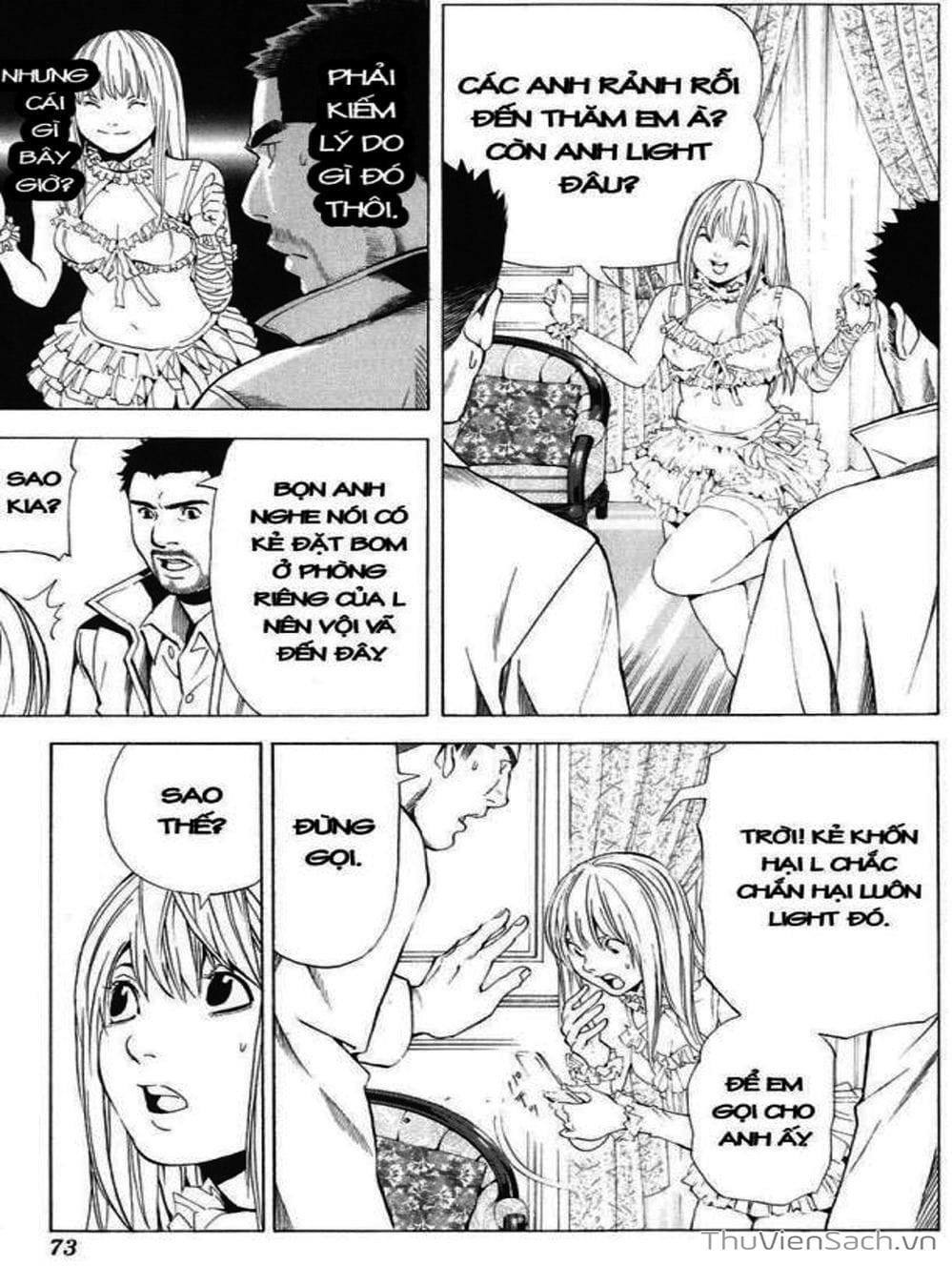 Truyện Tranh Cuốn Sổ Thiên Mệnh - Death Note trang 3