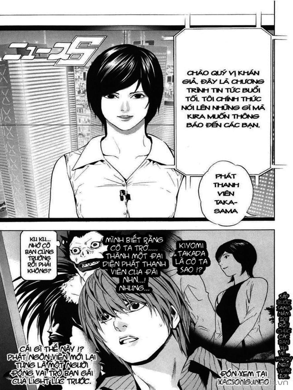 Truyện Tranh Cuốn Sổ Thiên Mệnh - Death Note trang 3