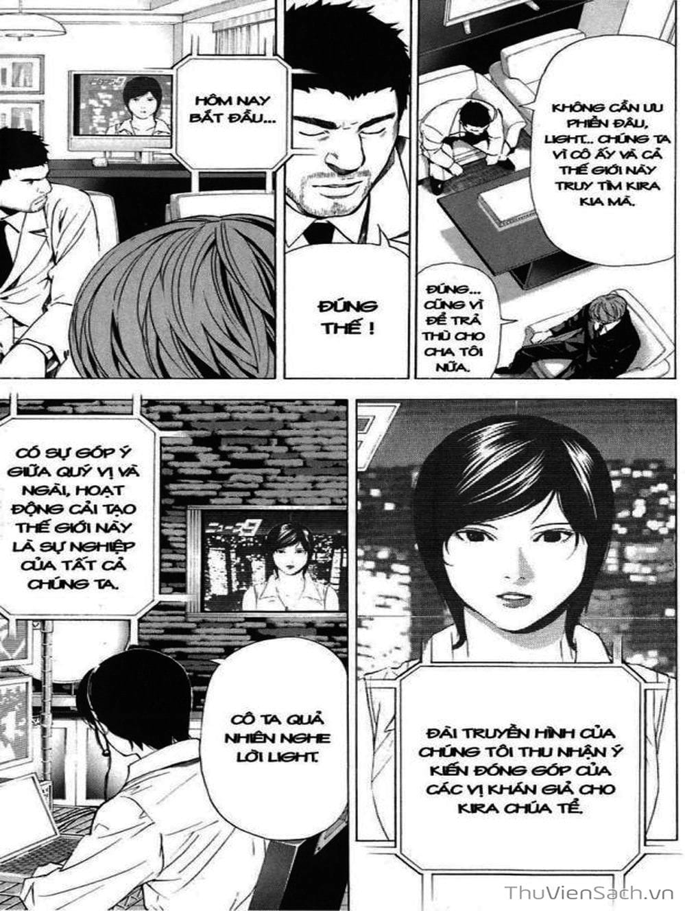 Truyện Tranh Cuốn Sổ Thiên Mệnh - Death Note trang 3