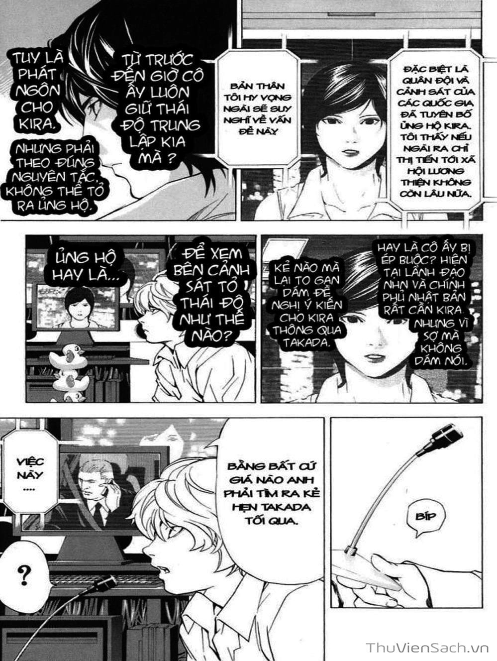 Truyện Tranh Cuốn Sổ Thiên Mệnh - Death Note trang 3