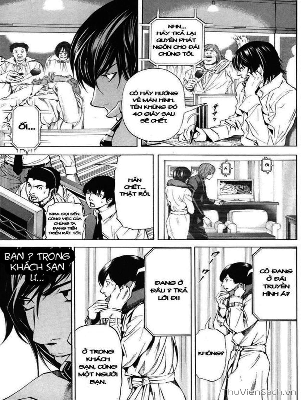 Truyện Tranh Cuốn Sổ Thiên Mệnh - Death Note trang 3