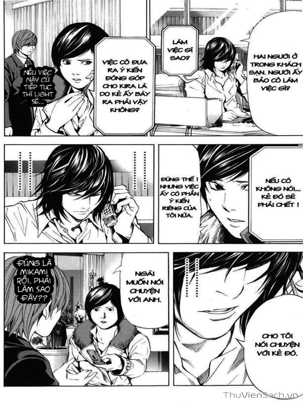 Truyện Tranh Cuốn Sổ Thiên Mệnh - Death Note trang 3