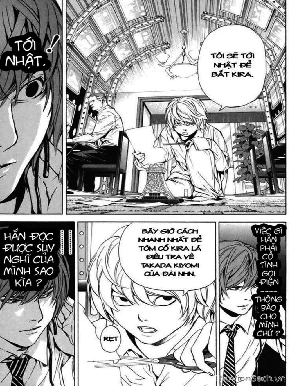 Truyện Tranh Cuốn Sổ Thiên Mệnh - Death Note trang 3