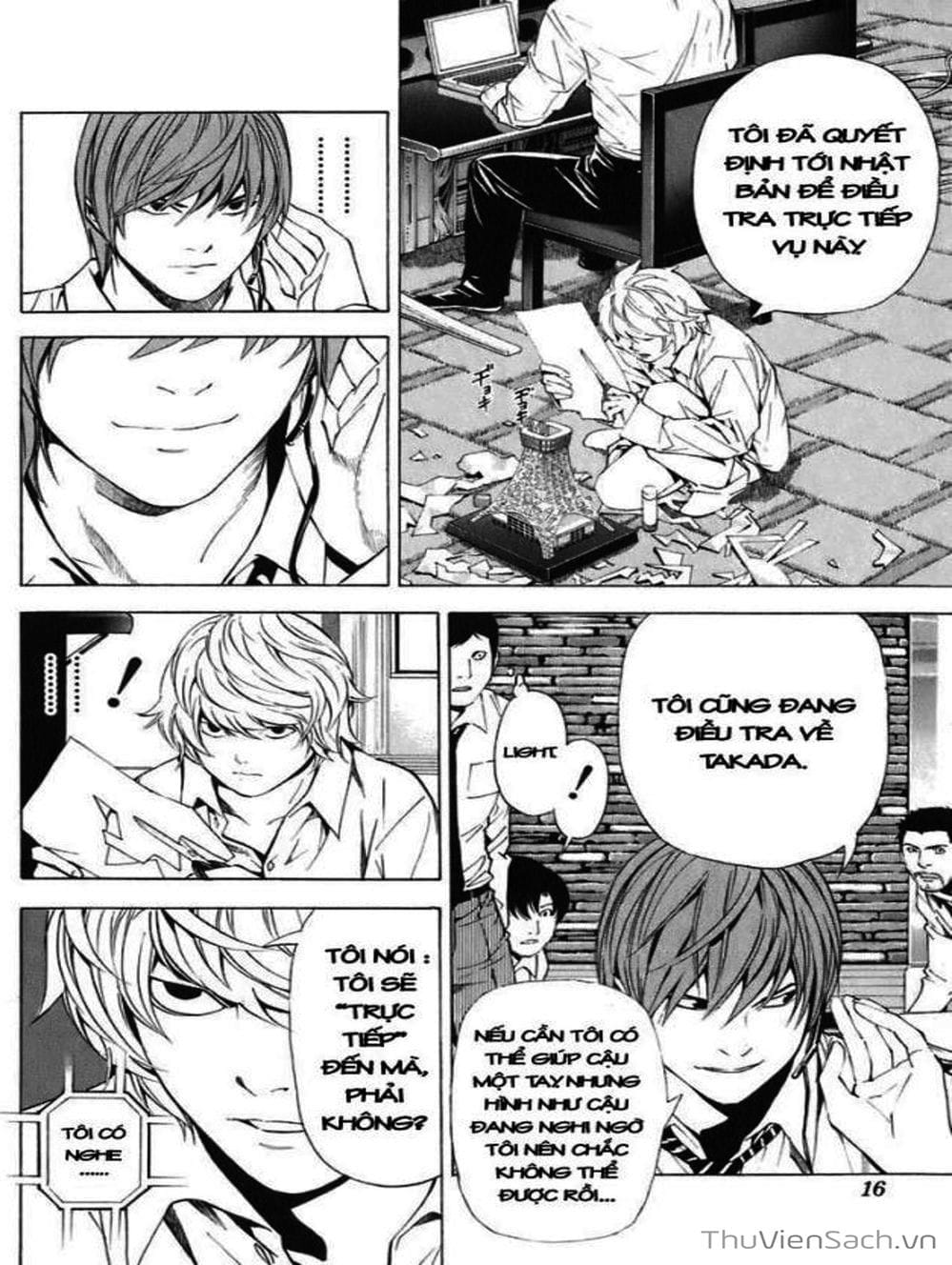 Truyện Tranh Cuốn Sổ Thiên Mệnh - Death Note trang 3