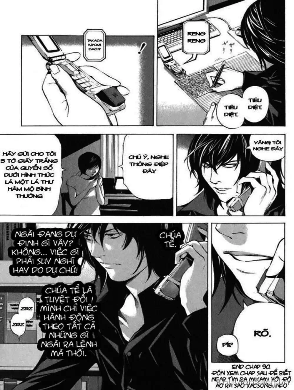 Truyện Tranh Cuốn Sổ Thiên Mệnh - Death Note trang 3