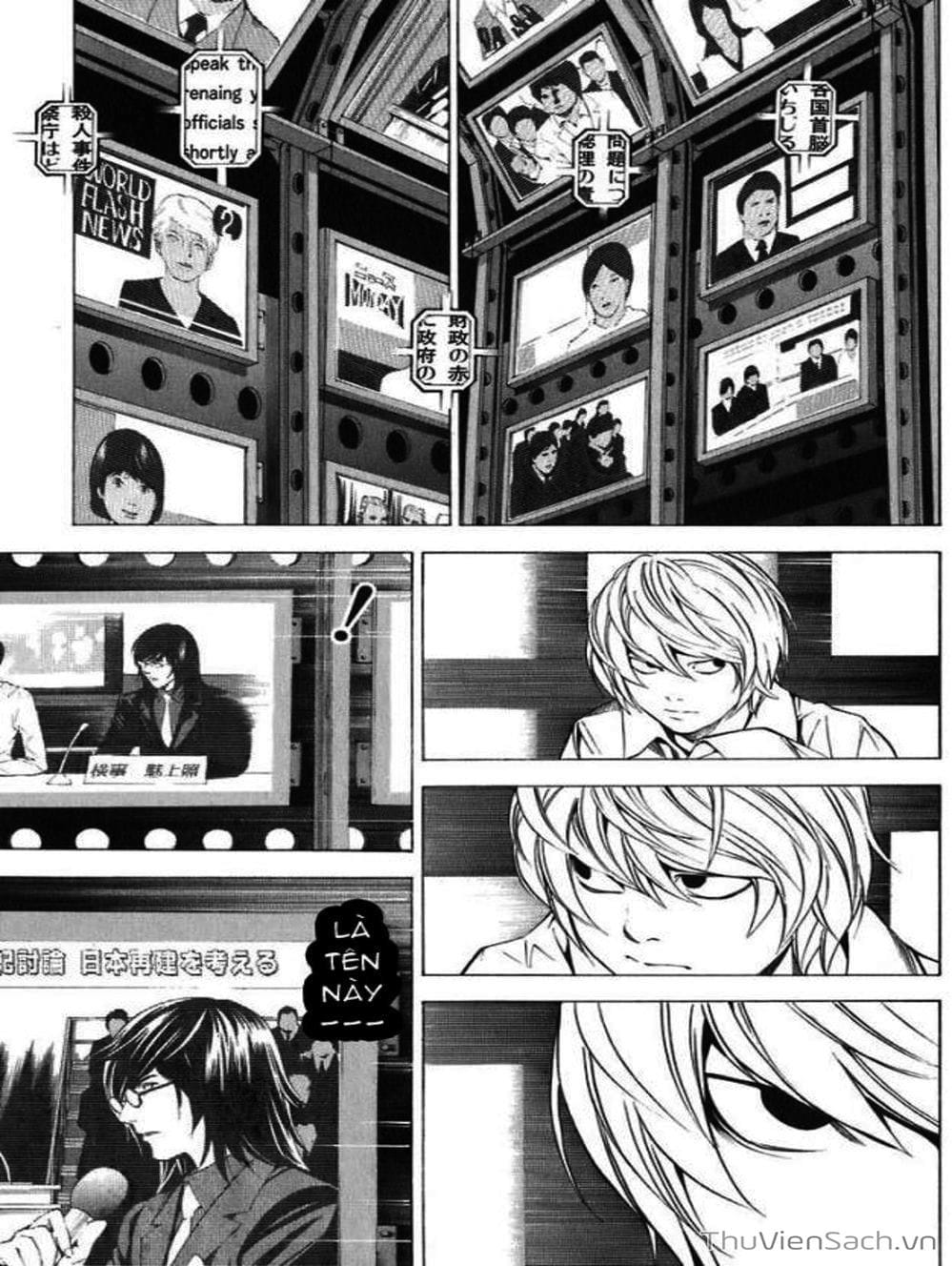 Truyện Tranh Cuốn Sổ Thiên Mệnh - Death Note trang 3