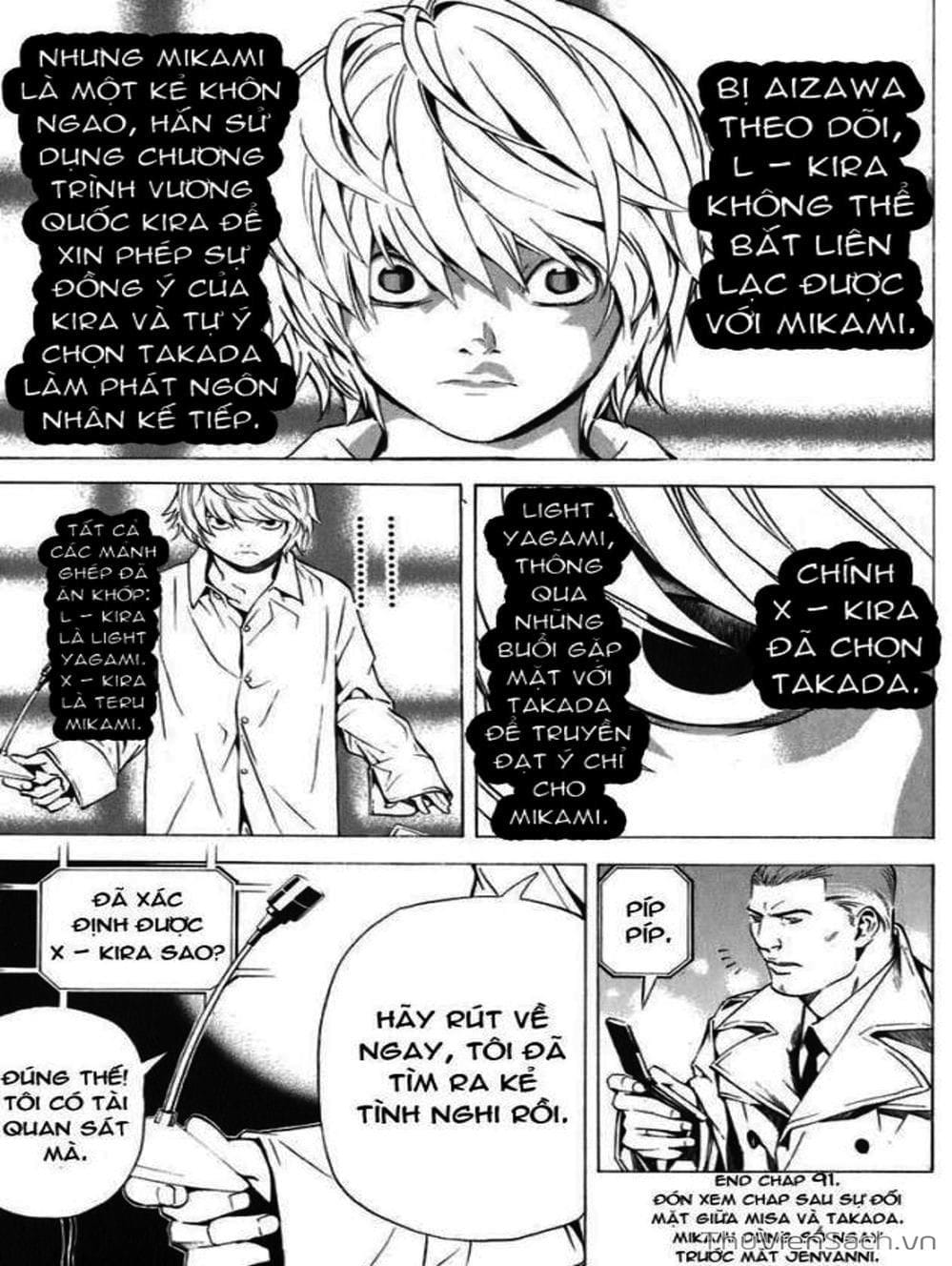 Truyện Tranh Cuốn Sổ Thiên Mệnh - Death Note trang 3