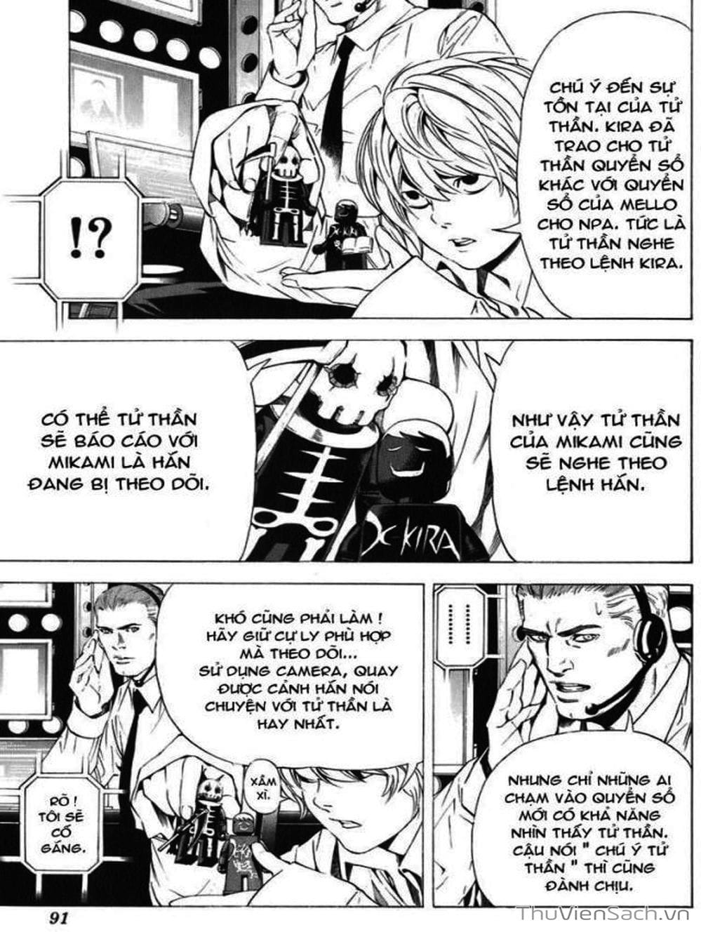 Truyện Tranh Cuốn Sổ Thiên Mệnh - Death Note trang 3