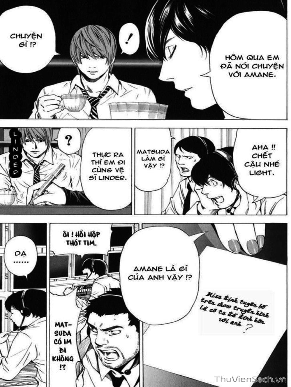Truyện Tranh Cuốn Sổ Thiên Mệnh - Death Note trang 3