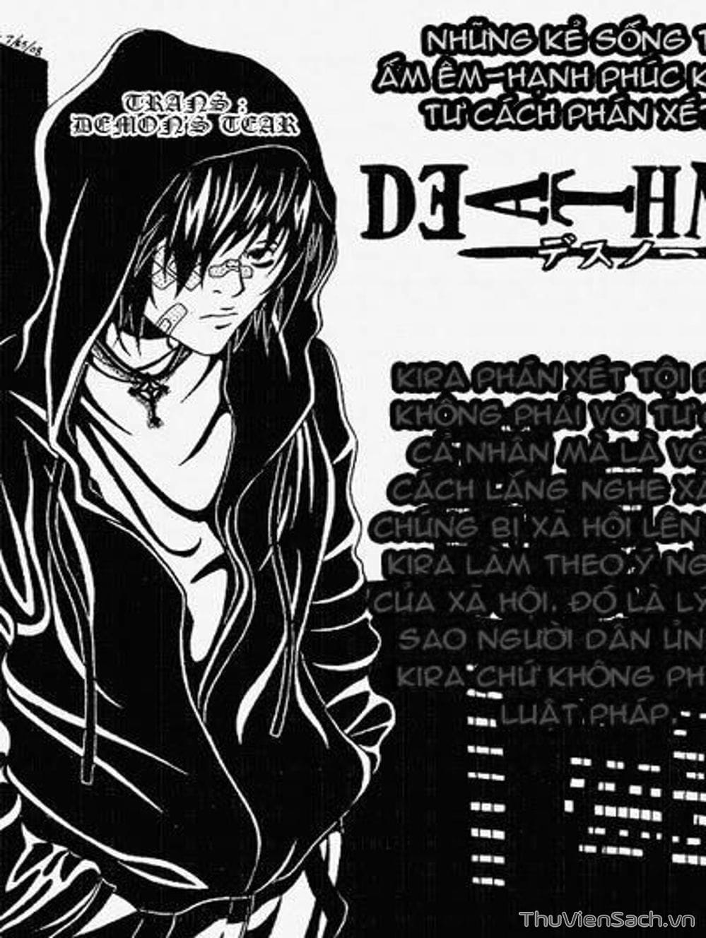 Truyện Tranh Cuốn Sổ Thiên Mệnh - Death Note trang 3