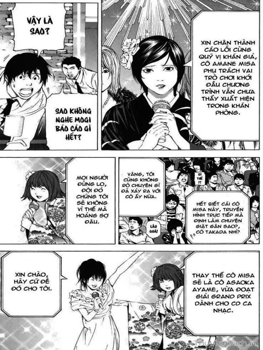 Truyện Tranh Cuốn Sổ Thiên Mệnh - Death Note trang 3