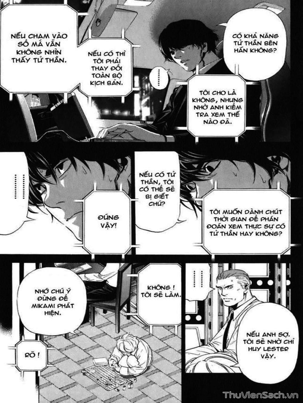 Truyện Tranh Cuốn Sổ Thiên Mệnh - Death Note trang 3