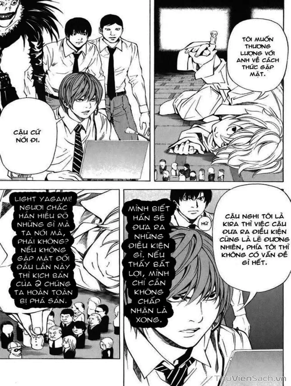 Truyện Tranh Cuốn Sổ Thiên Mệnh - Death Note trang 3