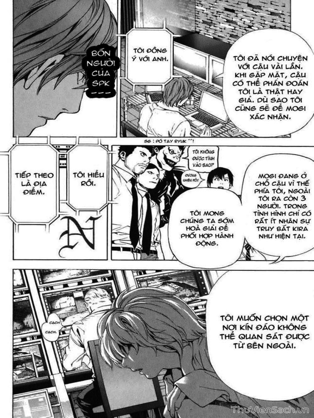 Truyện Tranh Cuốn Sổ Thiên Mệnh - Death Note trang 3