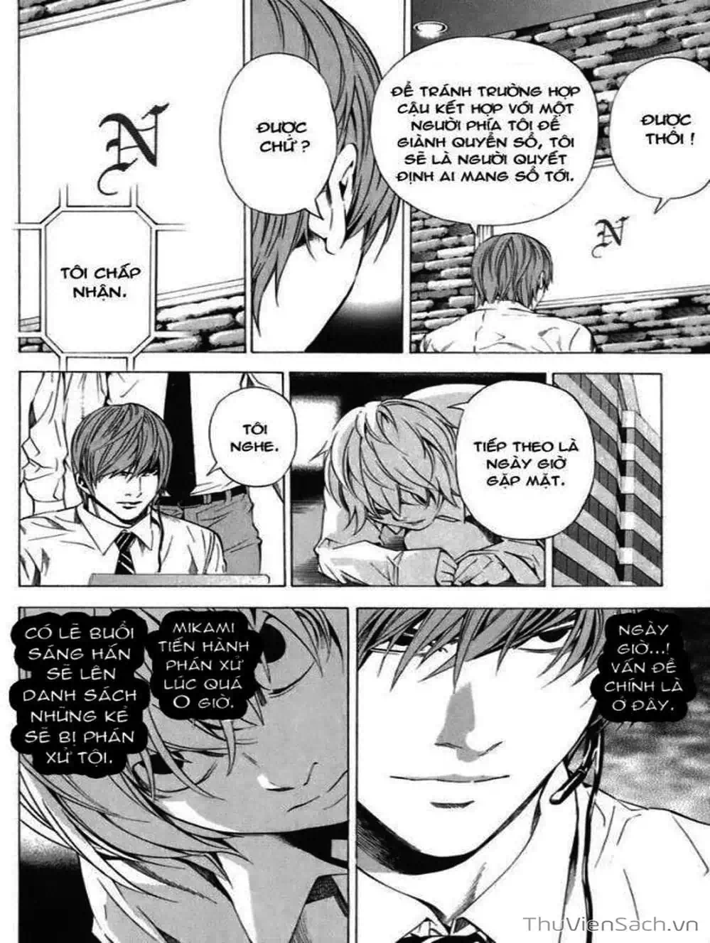 Truyện Tranh Cuốn Sổ Thiên Mệnh - Death Note trang 3