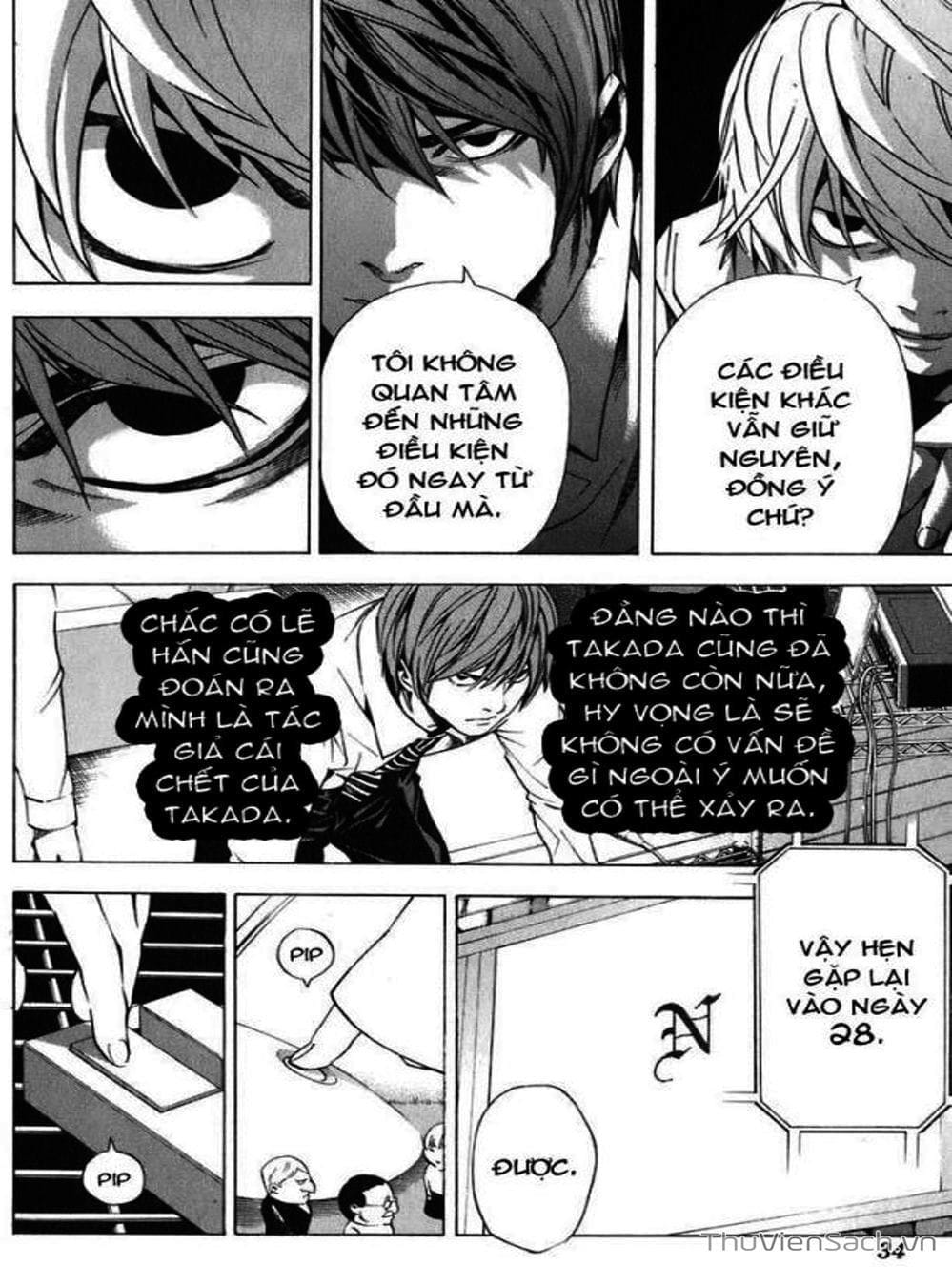 Truyện Tranh Cuốn Sổ Thiên Mệnh - Death Note trang 3