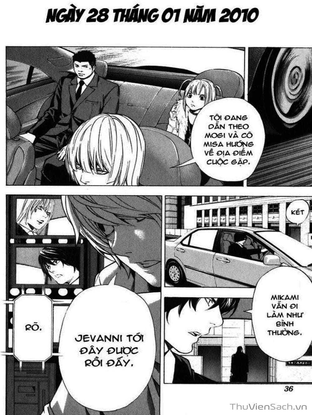 Truyện Tranh Cuốn Sổ Thiên Mệnh - Death Note trang 3