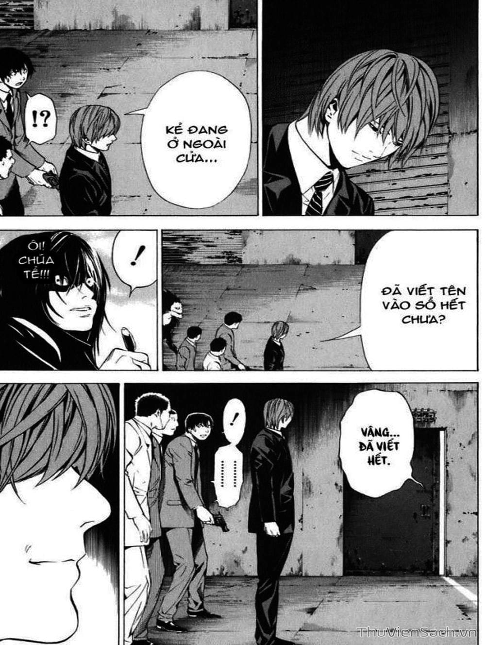 Truyện Tranh Cuốn Sổ Thiên Mệnh - Death Note trang 3