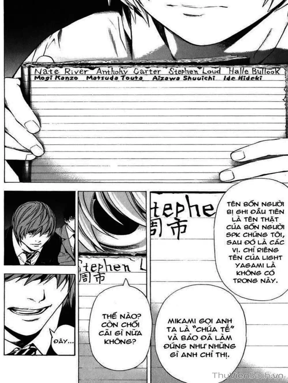 Truyện Tranh Cuốn Sổ Thiên Mệnh - Death Note trang 3