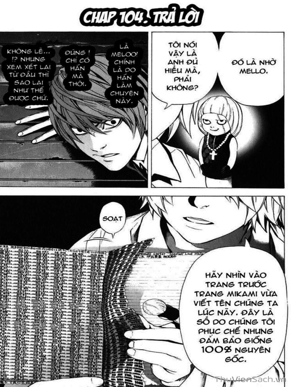 Truyện Tranh Cuốn Sổ Thiên Mệnh - Death Note trang 3