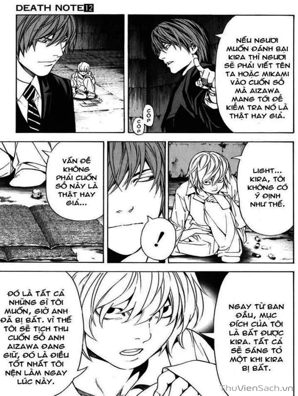 Truyện Tranh Cuốn Sổ Thiên Mệnh - Death Note trang 3