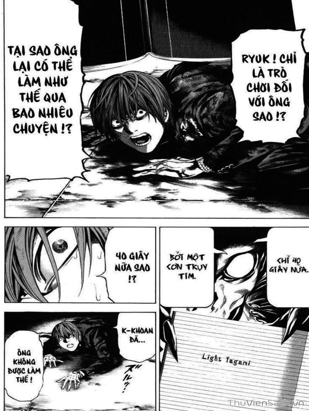 Truyện Tranh Cuốn Sổ Thiên Mệnh - Death Note trang 3