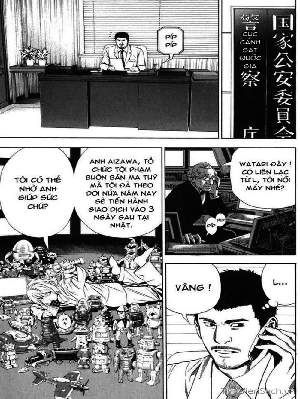 Truyện Tranh Cuốn Sổ Thiên Mệnh - Death Note trang 3