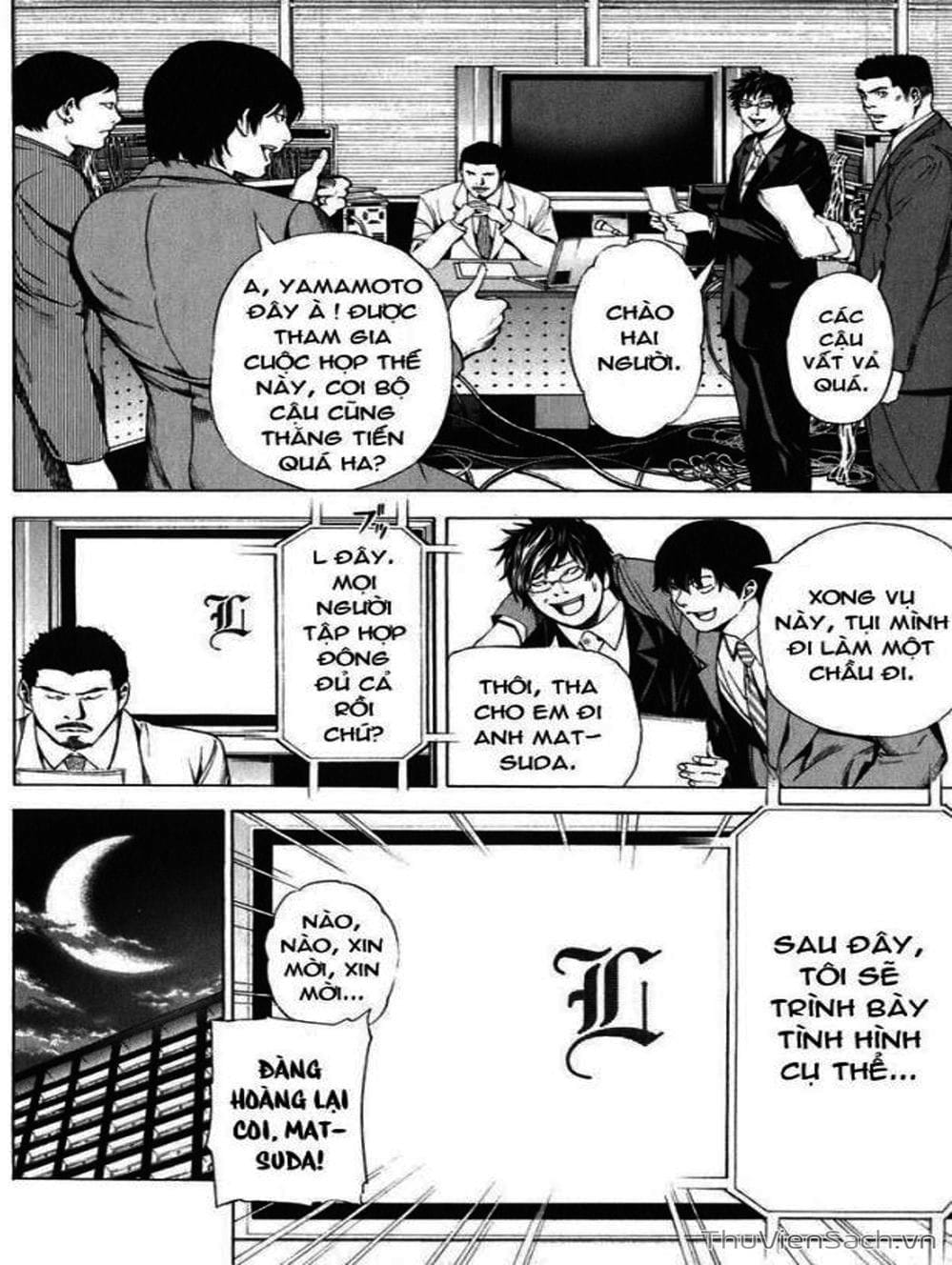 Truyện Tranh Cuốn Sổ Thiên Mệnh - Death Note trang 3