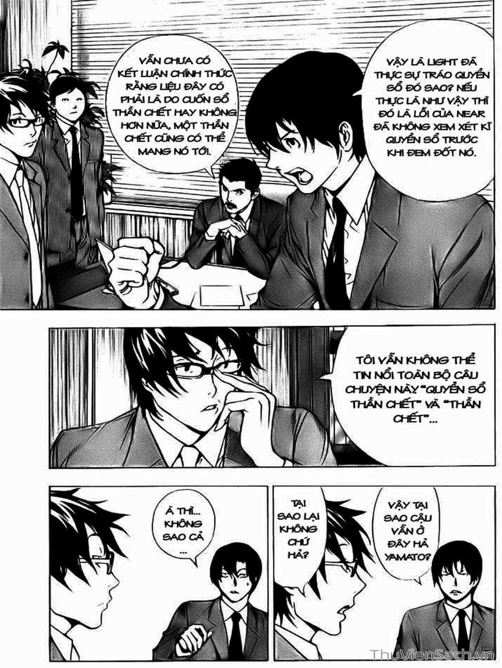 Truyện Tranh Cuốn Sổ Thiên Mệnh - Death Note trang 3