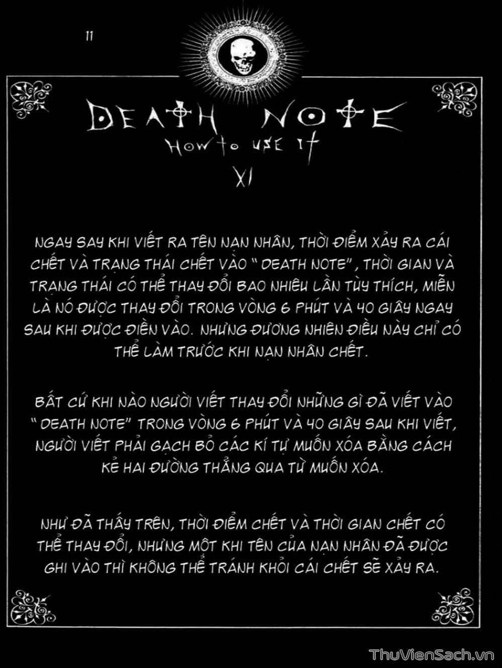 Truyện Tranh Cuốn Sổ Thiên Mệnh - Death Note trang 3
