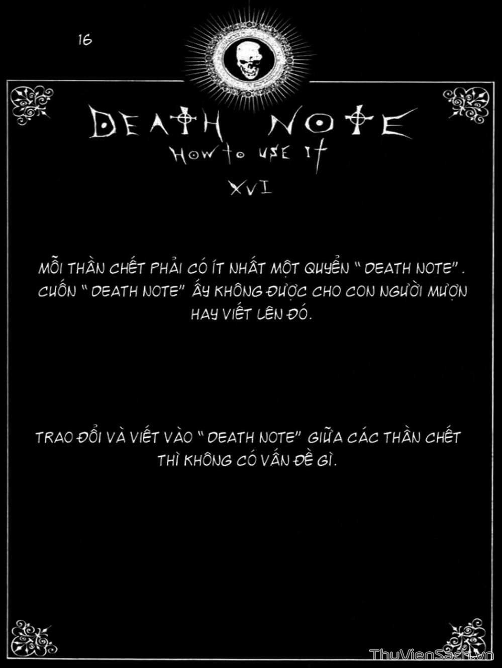 Truyện Tranh Cuốn Sổ Thiên Mệnh - Death Note trang 3