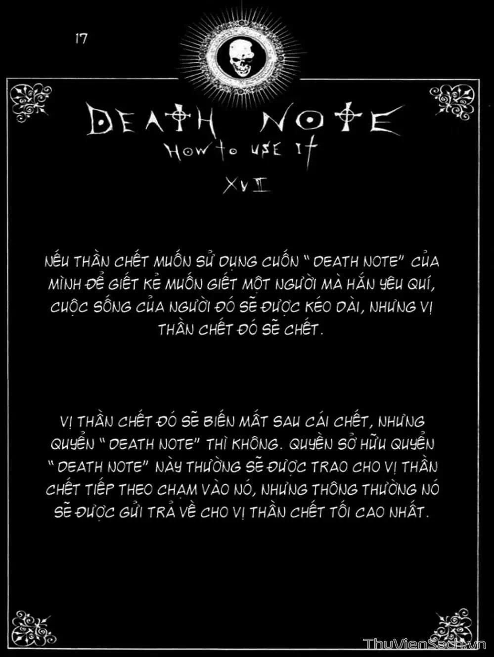 Truyện Tranh Cuốn Sổ Thiên Mệnh - Death Note trang 3