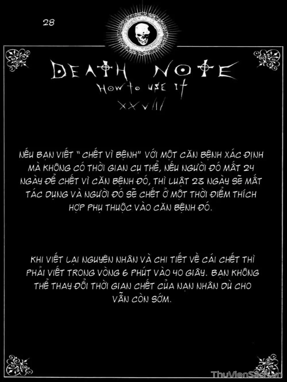 Truyện Tranh Cuốn Sổ Thiên Mệnh - Death Note trang 3