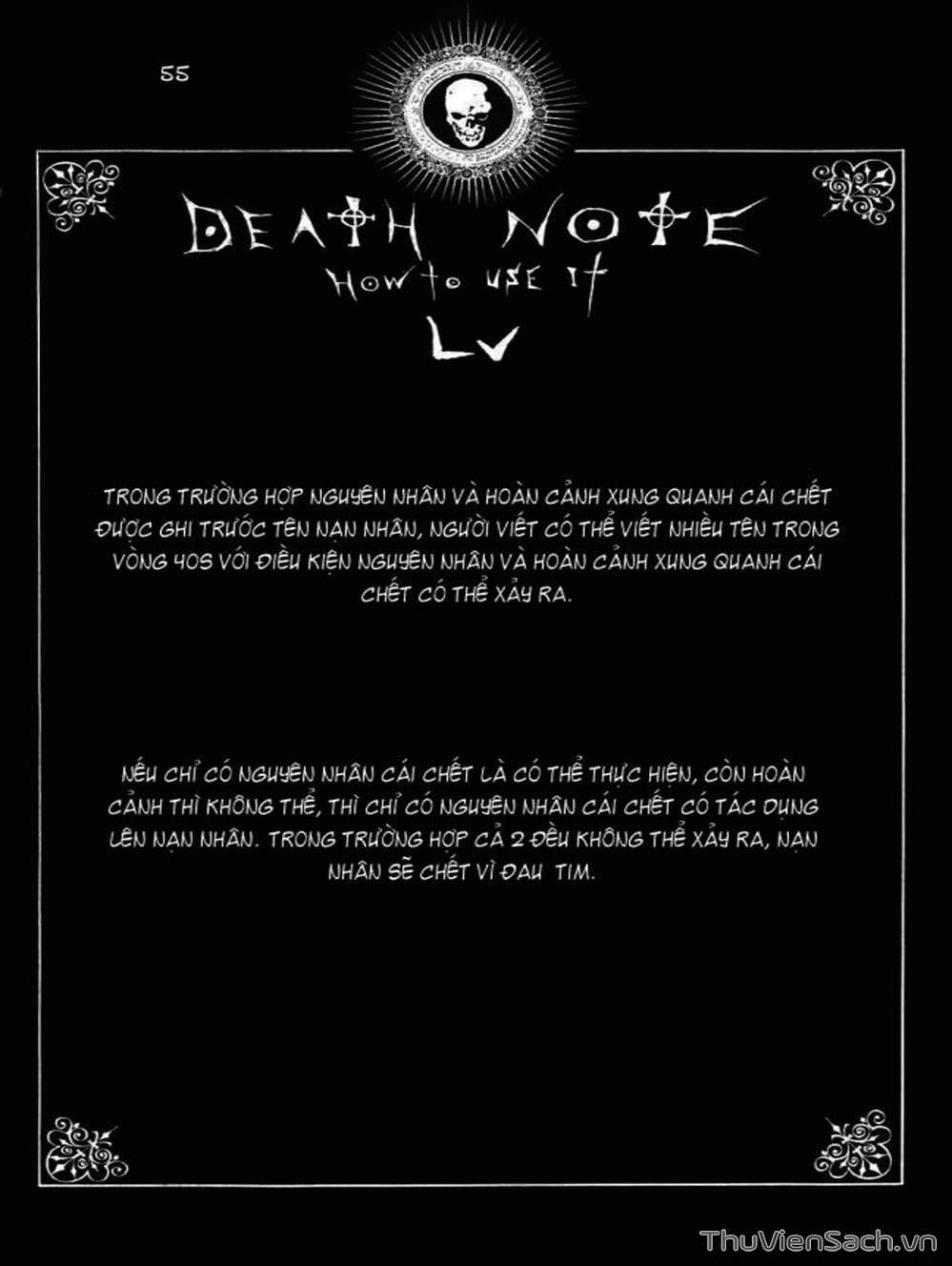 Truyện Tranh Cuốn Sổ Thiên Mệnh - Death Note trang 3