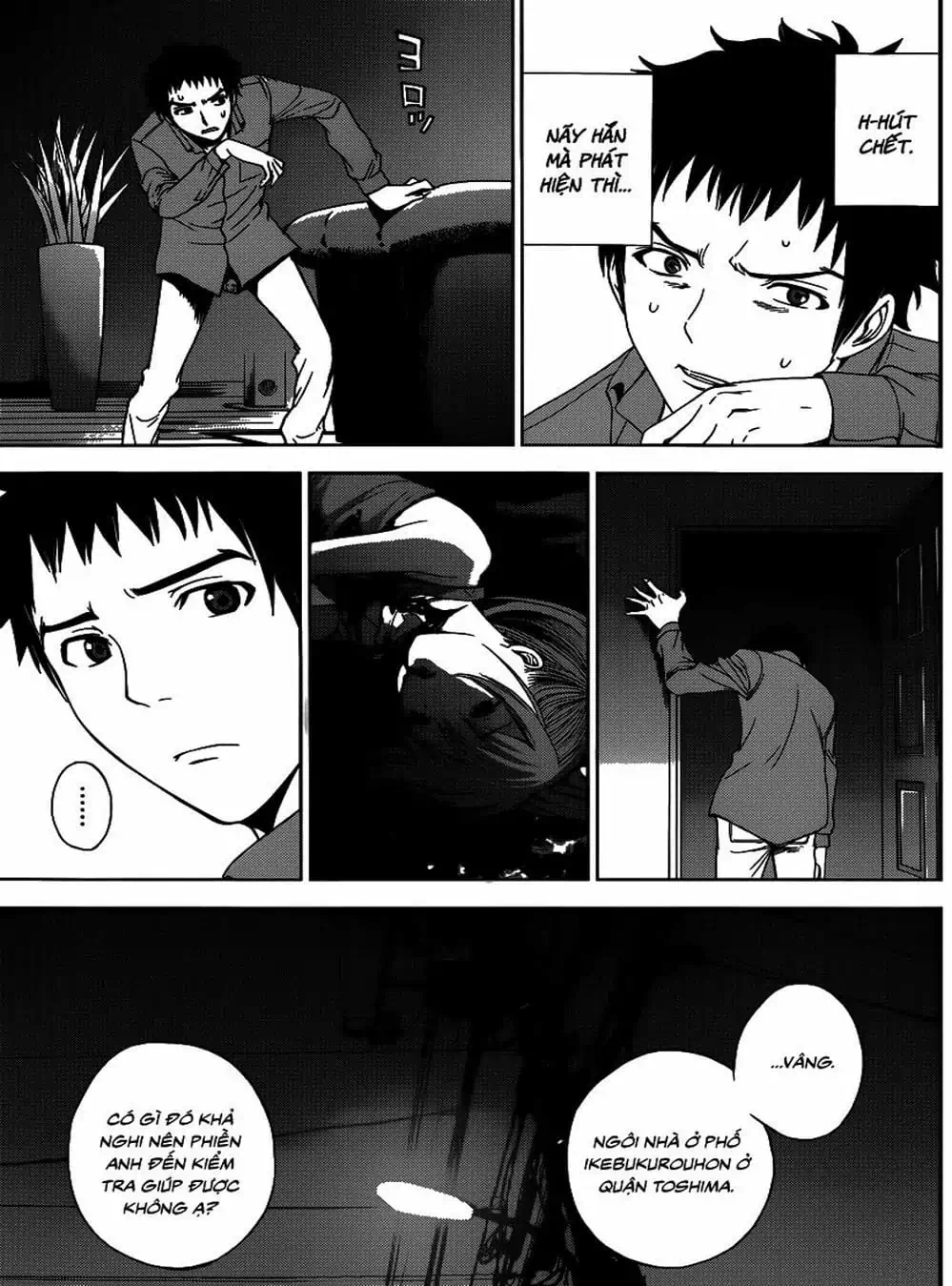 Truyện Tranh Sứ Giả Cái Chết - Deathtopia trang 7